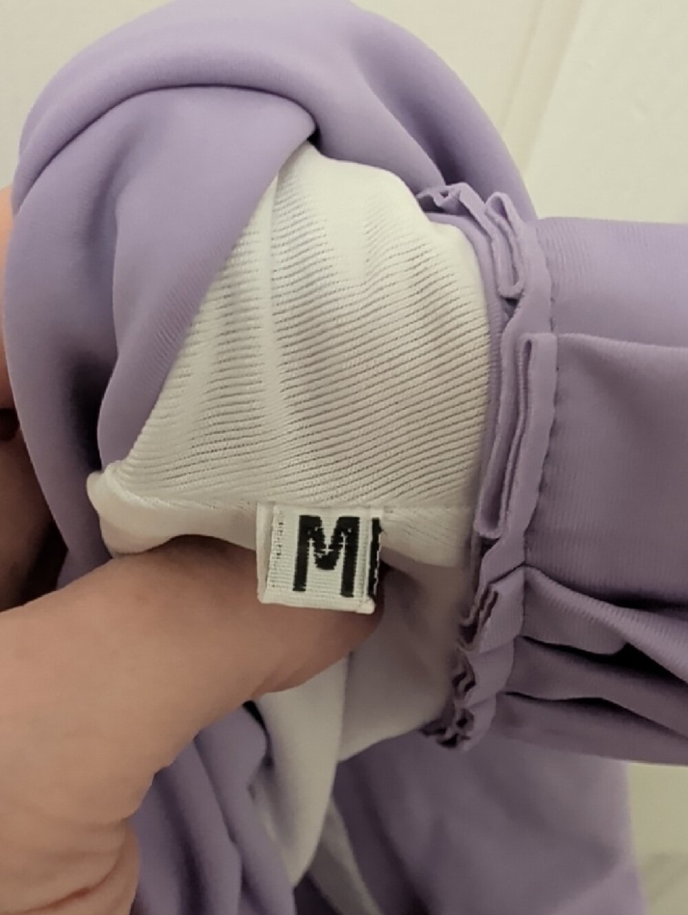 Lulupop Lilac and White Pole Fitness Outfit - Picture 15 of 16